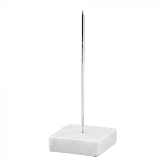 Pique-fiche - Socle en marbre